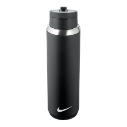 قمقمه نایک Nike SS Recharge Straw Bottle 24 oz Black/White