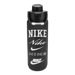 قمقمه نایک Nike SS Recharge Chug Bottle 24 oz Graphic Black/Black/White