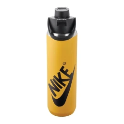 قمقمه نایک Nike SS Recharge Chug Bottle 24 oz Graphic Yellow Ochre/Black/Black