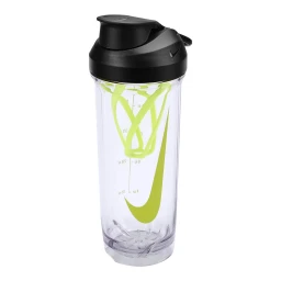 قمقمه نایک Nike TR Recharge Shaker Bottle 24 oz Clear/Black/Volt