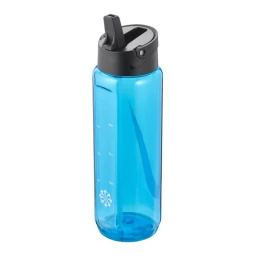 قمقمه نایک Nike TR Renew Recharge Straw Bottle 24 oz Blue Fury/Black/White