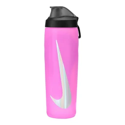 قمقمه نایک Nike Refuel Bottle Locking Lid 24 oz Pink Spell/Black/Silver