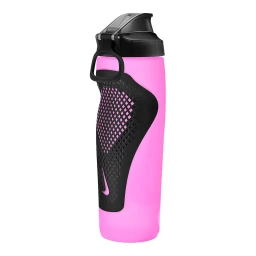 قمقمه نایک Nike Refuel Bottle Locking Lid 24 oz Pink Spell/Black/Silver