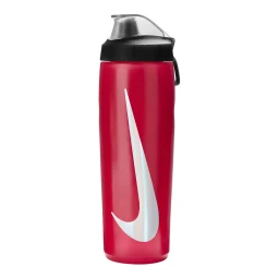 قمقمه نایک Nike Refuel Bottle Locking Lid 24 oz Red/Black/Silver Iridescent