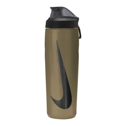 قمقمه نایک Nike Refuel Bottle Locking Lid 24 oz Metallic Gold/Black/Black Iridescent