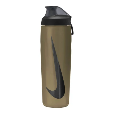 قمقمه نایک Nike Refuel Bottle Locking Lid 24 oz Metallic Gold/Black/Black Iridescent