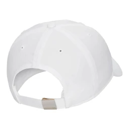 کلاه و نقاب نایک Nike Dri-FIT Club Kids' Unstructured Metal Swoosh Cap White