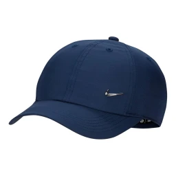 کلاه و نقاب نایک Nike Dri-FIT Club Kids' Unstructured Metal Swoosh Cap Midnight Navy