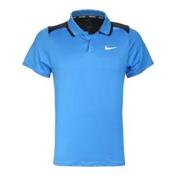 تی‌شرت نایک Nike Dri-FIT Court Advantage Polo Tennis T-Shirt Blue