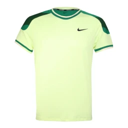 تی‌شرت نایک Nike Dri-FIT Court Slam Melbourne Tennis T-Shirt Barely Volt/Malachite