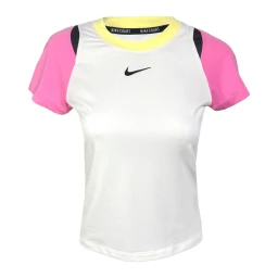 تاپ تنیس نایک Nike Dri-FIT Court Advantage Women's Short-Sleeve Tennis Top White