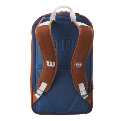 کولهپشتی تنیس ویلسون Wilson Super Tour Roland Garros Backpack Cream / Clay