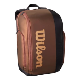 کوله‌پشتی تنیس ویلسون Wilson Pro Staff V14 Super Tour Tennis Backpack  Bronze