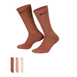 جوراب تنیس نایک Nike Everyday Plus Cushioned Training Crew Socks (3 Pairs) Multi-Colour