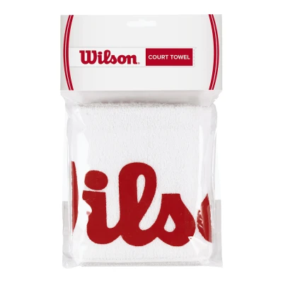 حوله تنیس ویلسون Wilson Court Towel White