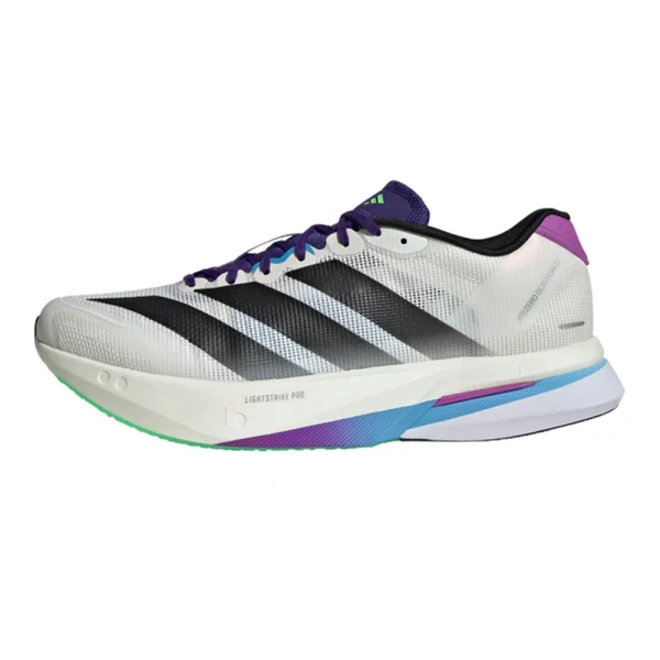 کفش رانینگ آدیداس Adidas Adizero Boston 13 Men's Running Shoes Core White / Core Black