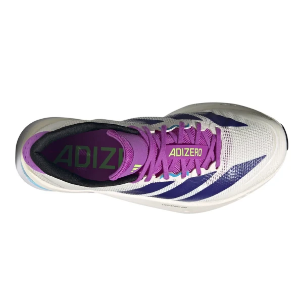 کفش رانینگ آدیداس Adidas Adizero Boston 13 Women's Running Shoes Core White / Collegiate Purple