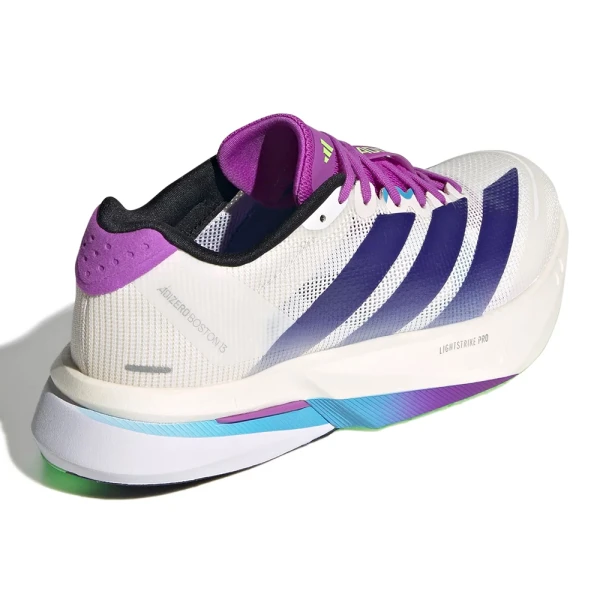 کفش رانینگ آدیداس Adidas Adizero Boston 13 Women's Running Shoes Core White / Collegiate Purple