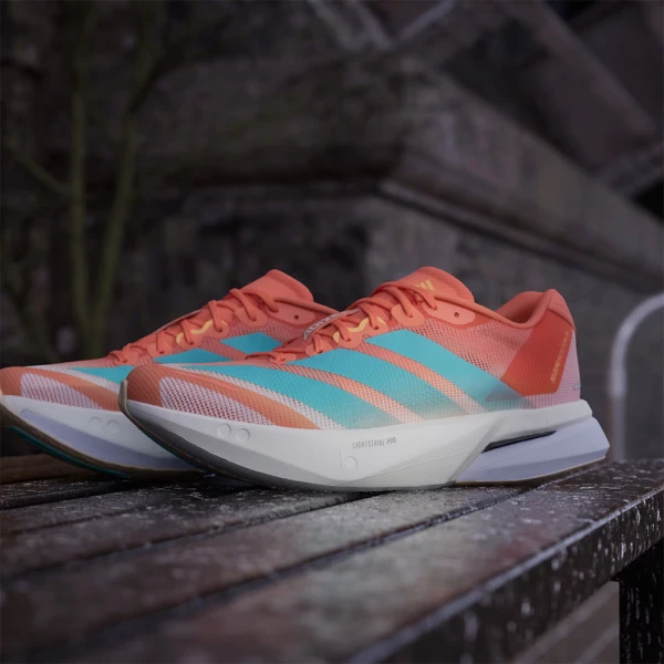 کفش رانینگ آدیداس Adidas Adizero Boston 13 Women's Running Shoes Semi Coral / Flash Aqua / Flash Orange