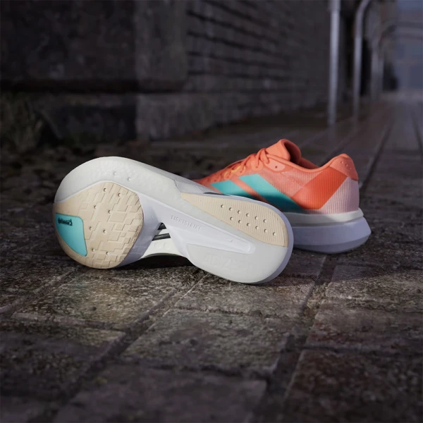 کفش رانینگ آدیداس Adidas Adizero Boston 13 Women's Running Shoes Semi Coral / Flash Aqua / Flash Orange