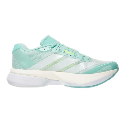 کفش رانینگ آدیداس Adidas Adizero Boston 13 Women's Running Shoes Semi Flash Aqua / Zero Metalic / Lucid Lemon