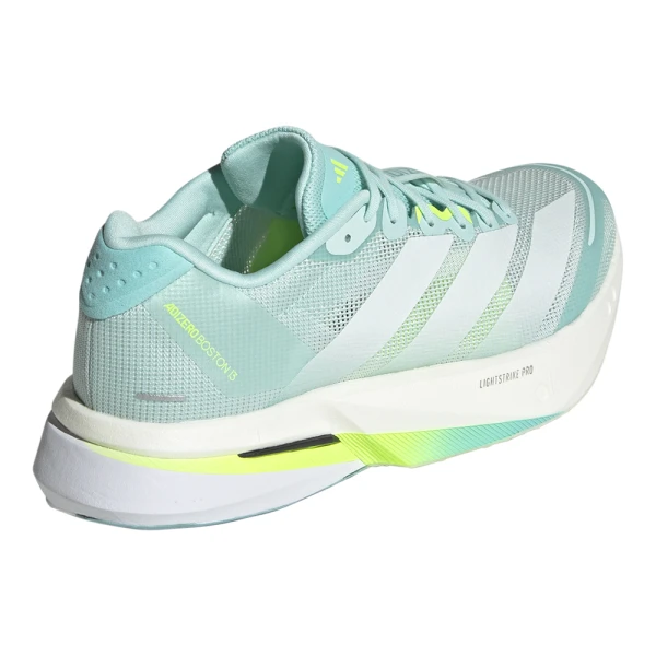 کفش رانینگ آدیداس Adidas Adizero Boston 13 Women's Running Shoes Semi Flash Aqua / Zero Metalic / Lucid Lemon