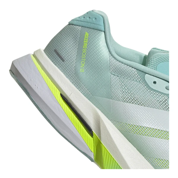 کفش رانینگ آدیداس Adidas Adizero Boston 13 Women's Running Shoes Semi Flash Aqua / Zero Metalic / Lucid Lemon