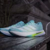 کفش رانینگ آدیداس Adidas Adizero Boston 13 Women's Running Shoes Semi Flash Aqua / Zero Metalic / Lucid Lemon