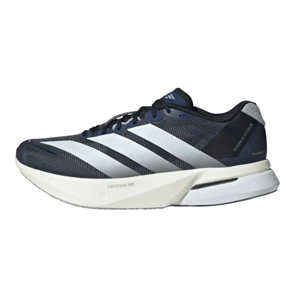 کفش رانینگ آدیداس Adidas Adizero Boston 13 Men's Running Shoes Dark Blue / Cloud White / Halo Silver