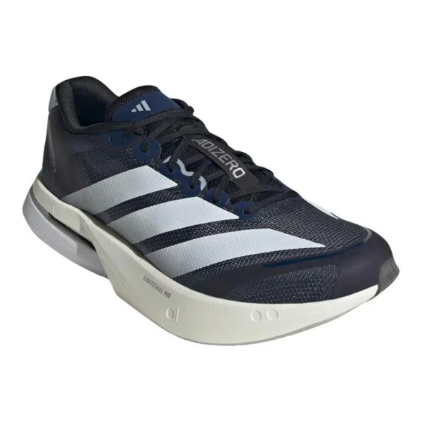 کفش رانینگ آدیداس Adidas Adizero Boston 13 Men's Running Shoes Dark Blue / Cloud White / Halo Silver