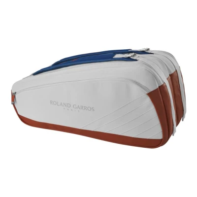ساک تنیس ویلسون Wilson Super Tour Roland Garros Tennis Bag Cream / Clay (9 Rackets)