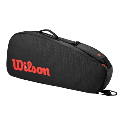 ساک تنیس ویلسون Wilson Clash V3 Super Tour Tennis Racket Bag Black/ Infrared (3 Rackets)