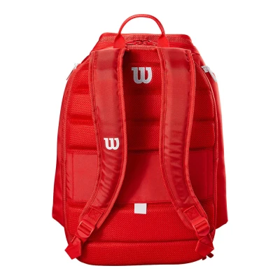کولهپشتی تنیس ویلسون Wilson Super Tour Tennis Backpack Red
