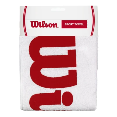 حوله تنیس ویلسون Wilson Sports Towel White/Red