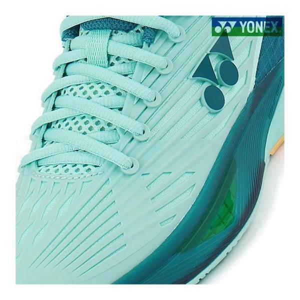 کفش تنیس یونکس Yonex Women's Power Cushion Eclipsion 5 Green Blue