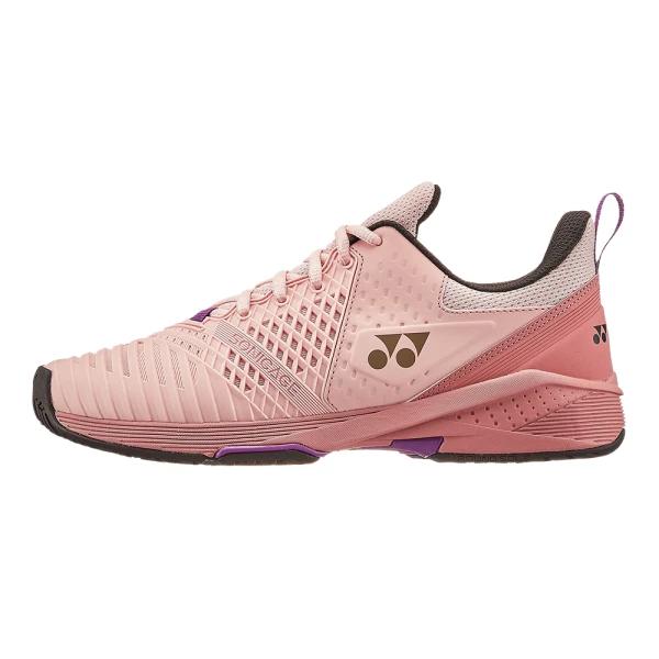 کفش تنیس یونکس Yonex Women's Power Cushion Sonicage 3 Pink Beige