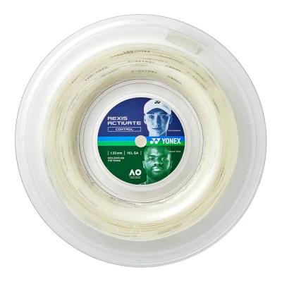 زه راکت یونکس Yonex Rexis Activate 125 Tennis String (200m Reel) White