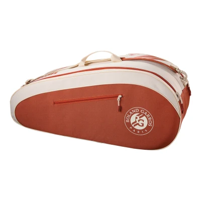 ساک تنیس ویلسون Wilson Roland Garros Team 2025 Tennis Bag Cream/Clay (6 Rackets)