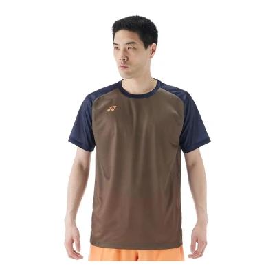تیشرت یونکس Yonex Men's Tennis T-Shirt Oil Brown