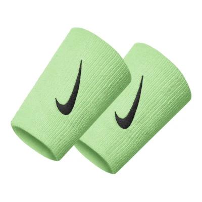 مچ بند تنیس نایک Nike Premier Doublewide Wristband 2 Pack Vapor Green/Black