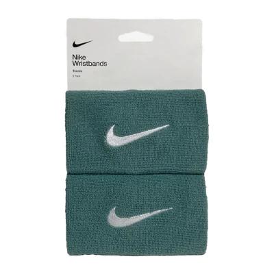 مچ بند تنیس نایک Nike Premier Doublewide Wristband 2 Pack Teal Green