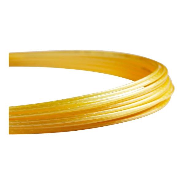 زه راکت ویلسون Luxilon 4G Rough 125 Tennis String (200m Reel) Gold