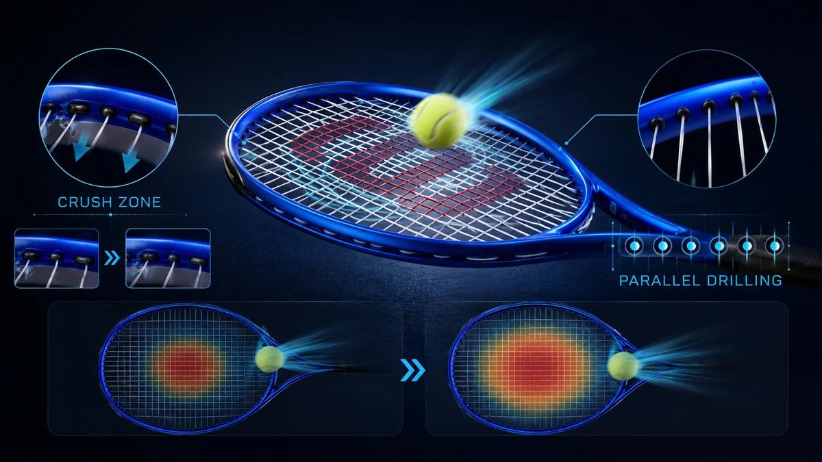 Crush Zone و Parallel Drilling؛ افزایش Sweet Spot و ضربه بهتر توپ