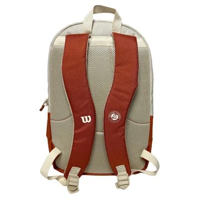 کولهپشتی تنیس ویلسون Wilson Roland Garros 2025 Team Backpack Cream/Clay