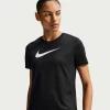 تاپ تنیس نایک Nike Women's Dri-FIT Graphic T-Shirt Black/White