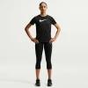 تاپ تنیس نایک Nike Women's Dri-FIT Graphic T-Shirt Black/White