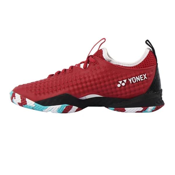 کفش تنیس یونکس Yonex Men's Power Cushion Fusion Rev 4 Red Black
