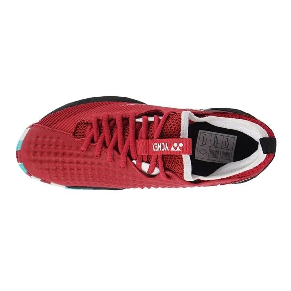 کفش تنیس یونکس Yonex Men's Power Cushion Fusion Rev 4 Red Black
