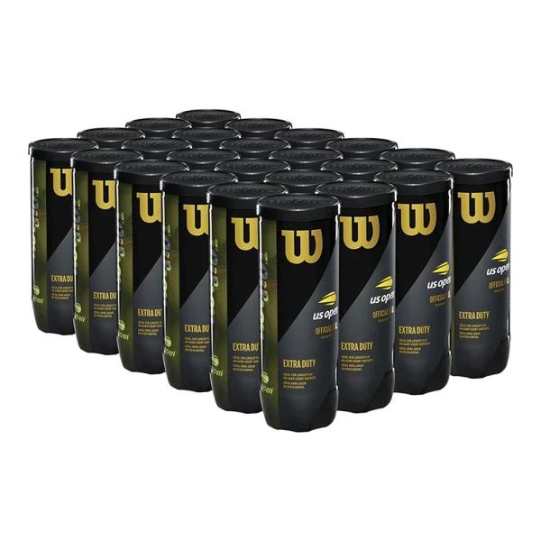 توپ تنیس ویلسون Wilson US Open Extra Duty 3 Ball Can (24 Pack)