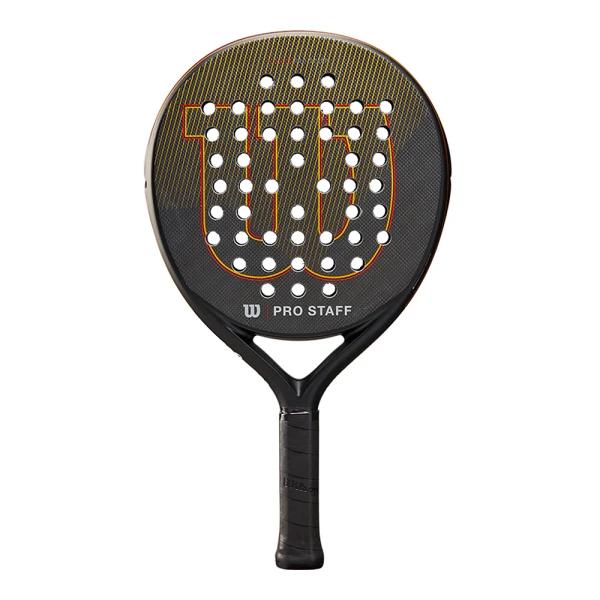 راکت پدل ویلسون Wilson Pro Staff V2 Padel Racket Black/Yellow/Red